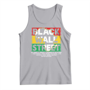Black Wall Street Tank Top Tulsa Black History Month Africa Map TS11 Athletic Heather Print Your Wear