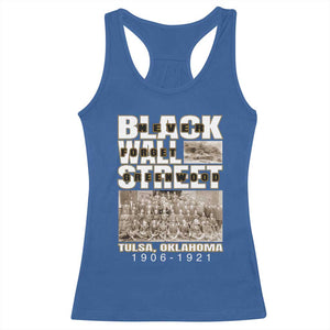Never Forget Greenwood Black Wall Street Racerback Tank Top Black History Month TS11 Royal Blue Print Your Wear
