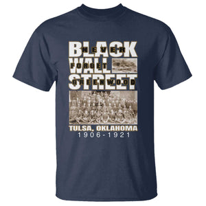 Never Forget Greenwood Black Wall Street T Shirt Black History Month TS11 Navy Print Your Wear