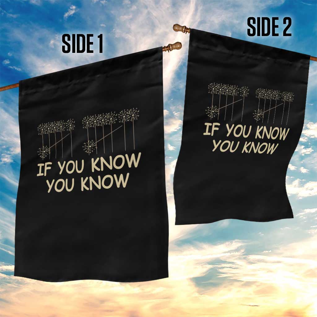 Funny 67 New Year Garden Flag If You Know You Know Six Seven Meme Sparklers TS11 Print Your Wear