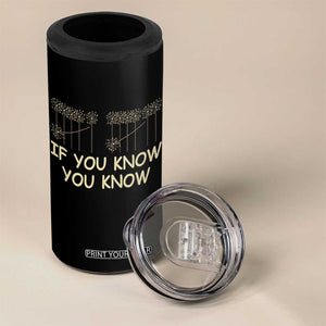 Funny 67 New Year 4 in 1 Can Cooler Tumbler If You Know You Know Six Seven Meme Sparklers TS11 Print Your Wear