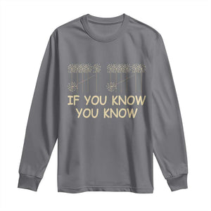 Funny 67 New Year Long Sleeve Shirt If You Know You Know Six Seven Meme Sparklers TS11 Charcoal Print Your Wear