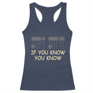 Funny 67 New Year Racerback Tank Top If You Know You Know Six Seven Meme Sparklers TS11 Navy Print Your Wear