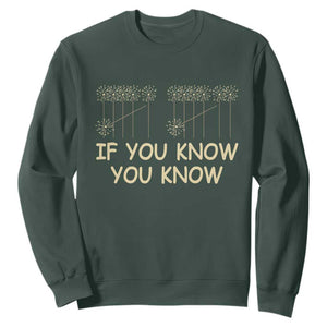 Funny 67 New Year Sweatshirt If You Know You Know Six Seven Meme Sparklers TS11 Dark Forest Green Print Your Wear