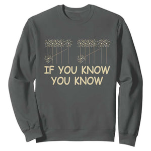 Funny 67 New Year Sweatshirt If You Know You Know Six Seven Meme Sparklers TS11 Dark Heather Print Your Wear