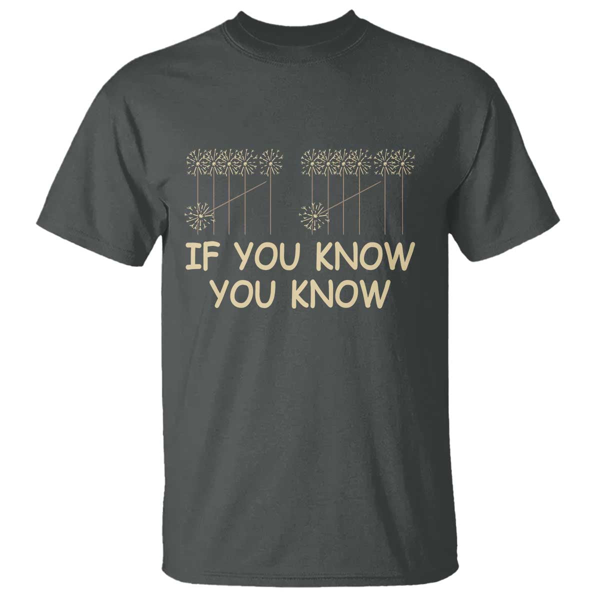 Funny 67 New Year T Shirt If You Know You Know Six Seven Meme Sparklers TS11 Dark Heather Print Your Wear