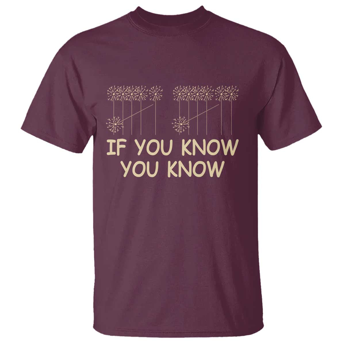 Funny 67 New Year T Shirt If You Know You Know Six Seven Meme Sparklers TS11 Maroon Print Your Wear