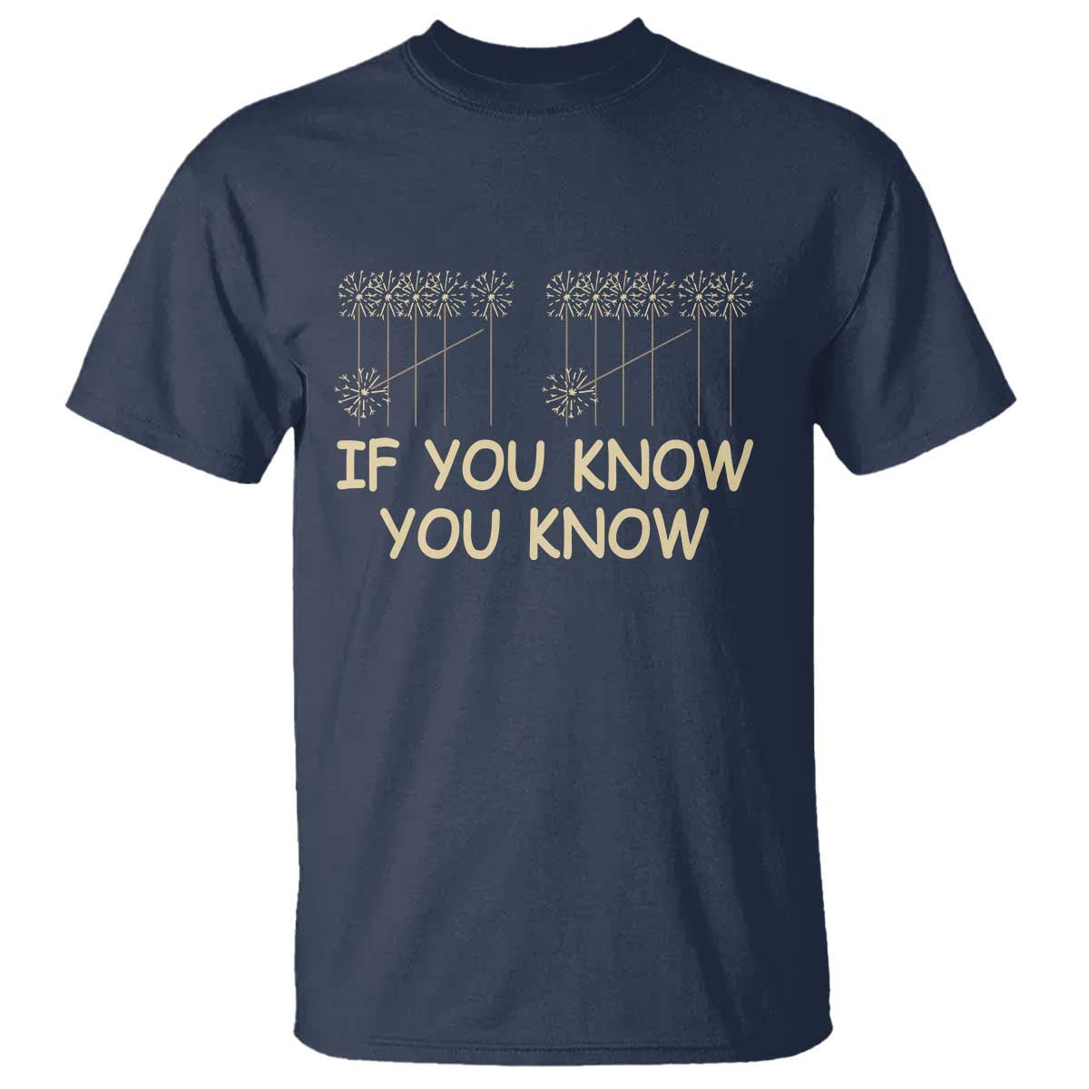 Funny 67 New Year T Shirt If You Know You Know Six Seven Meme Sparklers TS11 Navy Print Your Wear