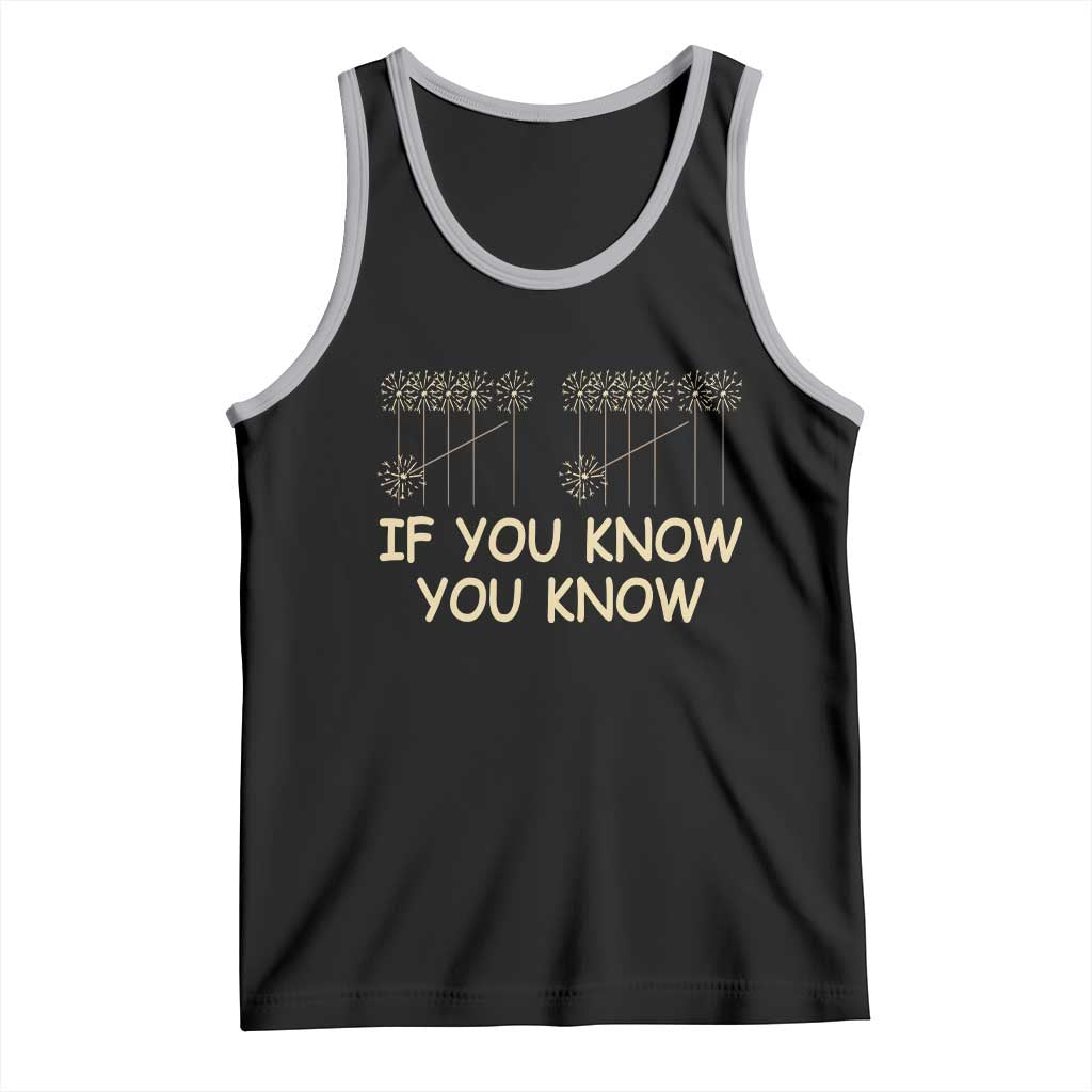 Funny 67 New Year Tank Top If You Know You Know Six Seven Meme Sparklers TS11 Black Athletic Heather Print Your Wear