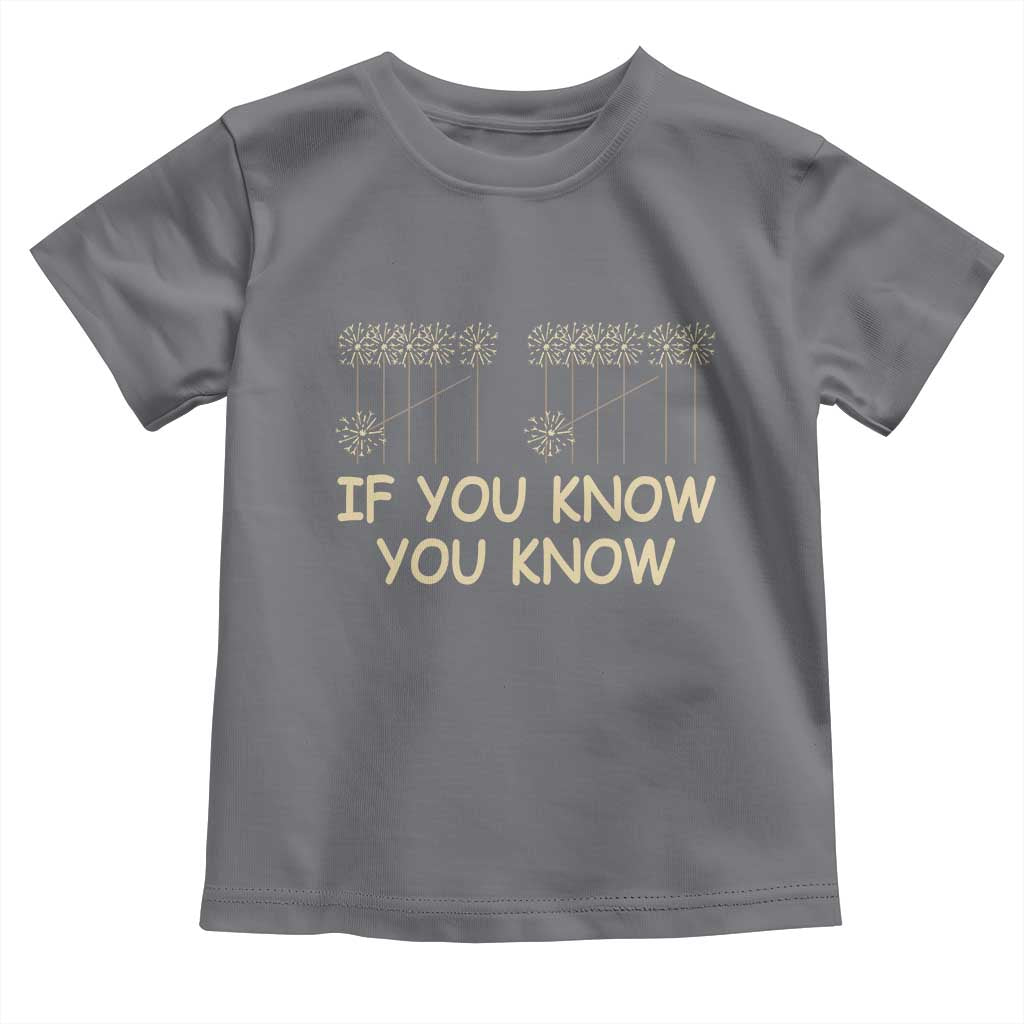 Funny 67 New Year Toddler T Shirt If You Know You Know Six Seven Meme Sparklers TS11 Charcoal Print Your Wear