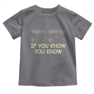 Funny 67 New Year Toddler T Shirt If You Know You Know Six Seven Meme Sparklers TS11 Charcoal Print Your Wear