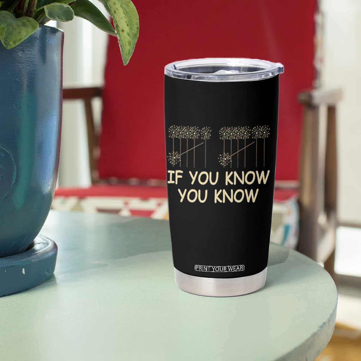 Funny 67 New Year Tumbler Cup If You Know You Know Six Seven Meme Sparklers TS11 Print Your Wear