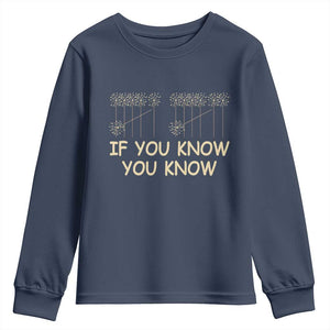 Funny 67 New Year Youth Sweatshirt If You Know You Know Six Seven Meme Sparklers TS11 Navy Print Your Wear