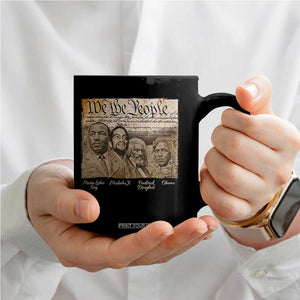 Civil Right Leaders Coffee Mug Martin Luther King Malcolm X Frederick Douglass Obama Black History Month TS11 Print Your Wear