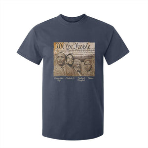 Civil Right Leaders T Shirt For Kid Martin Luther King Malcolm X Frederick Douglass Obama Black History Month TS11 Navy Print Your Wear