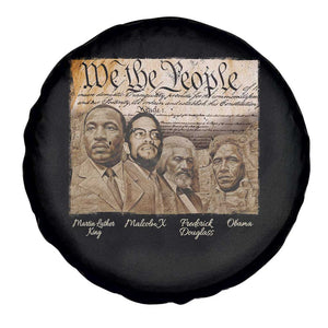 Civil Right Leaders Spare Tire Cover Martin Luther King Malcolm X Frederick Douglass Obama Black History Month TS11 Print Your Wear