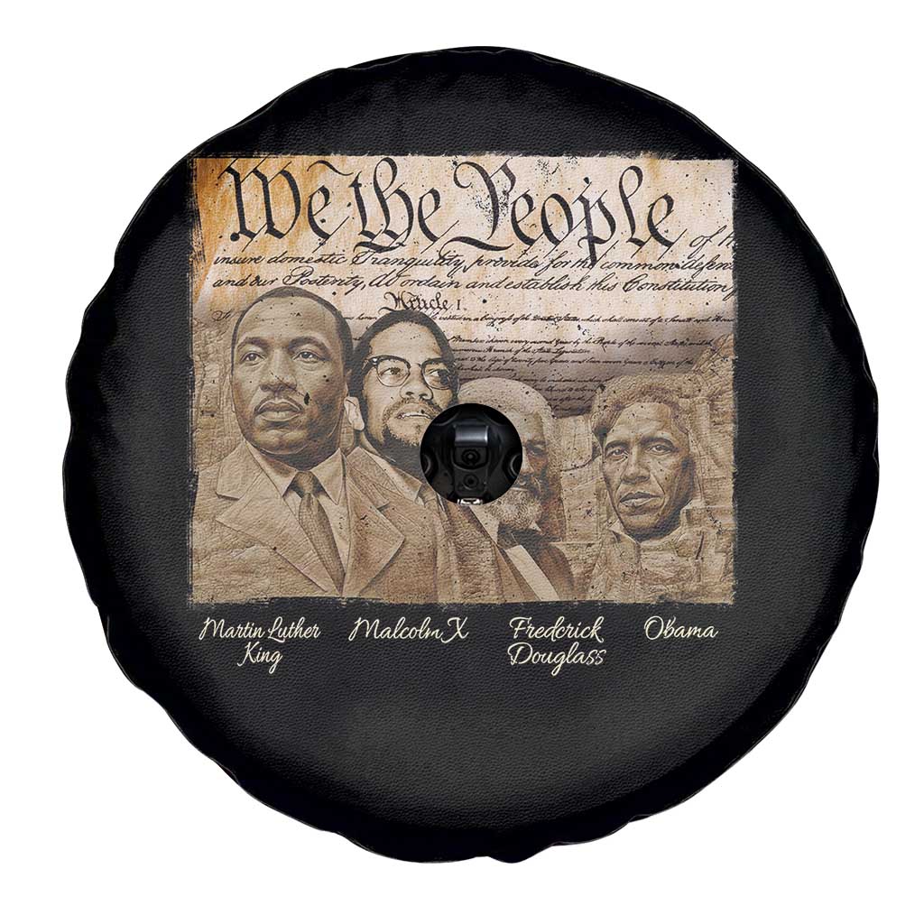 Civil Right Leaders Spare Tire Cover Martin Luther King Malcolm X Frederick Douglass Obama Black History Month TS11 Print Your Wear