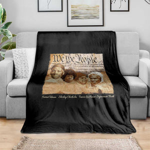 Black Women Leaders Throw Blanket Harriet Tubman Shirley Fannie Hamer Sojourner Truth Black History Month TS11 Print Your Wear