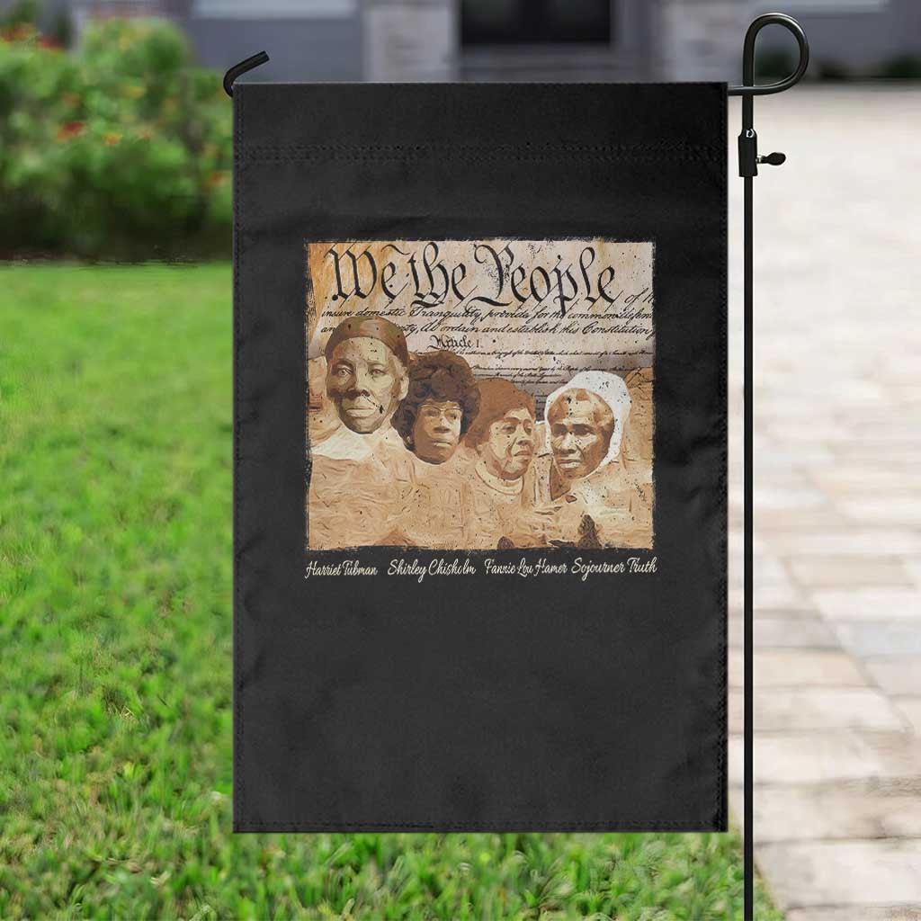 Black Women Leaders Garden Flag Harriet Tubman Shirley Fannie Hamer Sojourner Truth Black History Month TS11 Print Your Wear