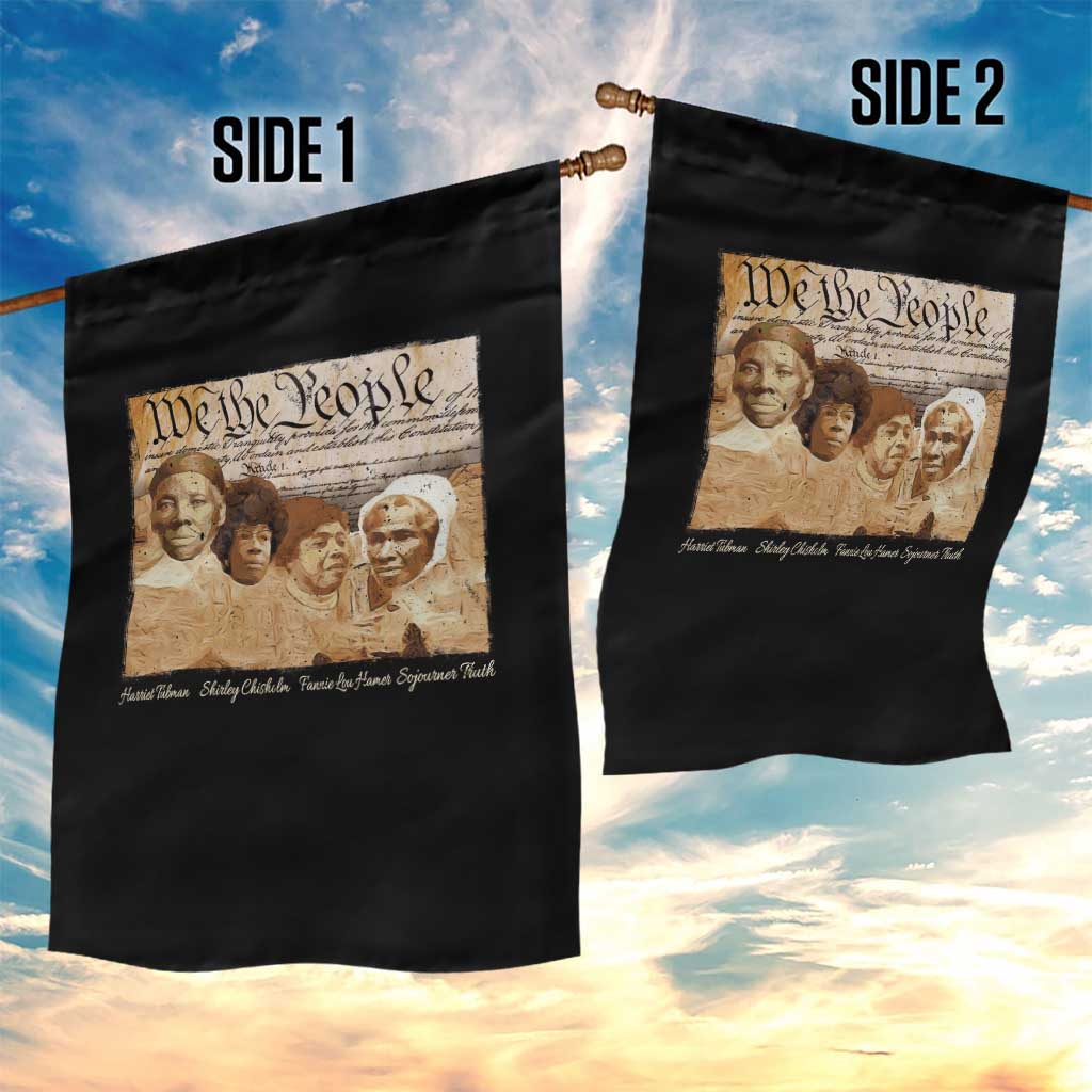 Black Women Leaders Garden Flag Harriet Tubman Shirley Fannie Hamer Sojourner Truth Black History Month TS11 Print Your Wear
