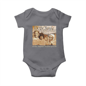 Black Women Leaders Baby Onesie Harriet Tubman Shirley Fannie Hamer Sojourner Truth Black History Month TS11 Charcoal Print Your Wear
