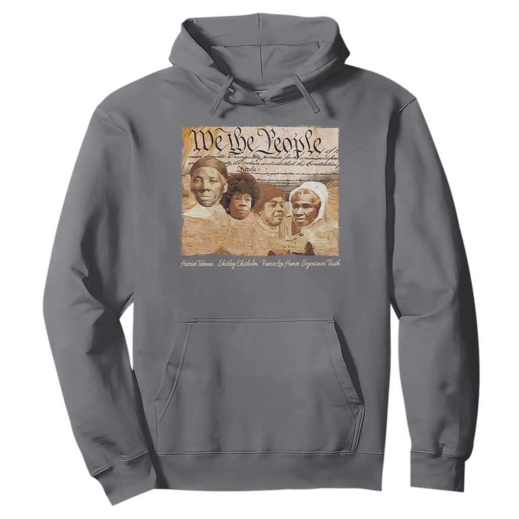 Black Women Leaders Hoodie Harriet Tubman Shirley Fannie Hamer Sojourner Truth Black History Month TS11 Charcoal Print Your Wear