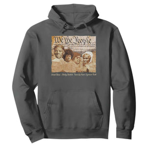 Black Women Leaders Hoodie Harriet Tubman Shirley Fannie Hamer Sojourner Truth Black History Month TS11 Dark Heather Print Your Wear