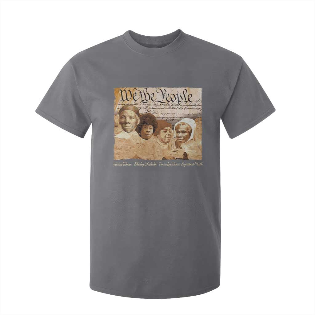Black Women Leaders T Shirt For Kid Harriet Tubman Shirley Fannie Hamer Sojourner Truth Black History Month TS11 Charcoal Print Your Wear