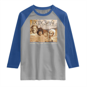 Black Women Leaders Raglan Shirt Harriet Tubman Shirley Fannie Hamer Sojourner Truth Black History Month TS11 Sport Gray Royal Print Your Wear