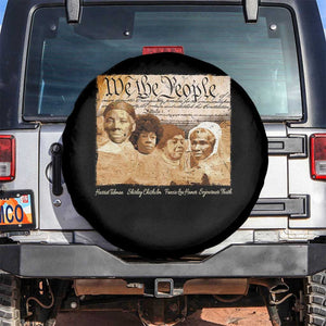 Black Women Leaders Spare Tire Cover Harriet Tubman Shirley Fannie Hamer Sojourner Truth Black History Month TS11 No hole Black Print Your Wear