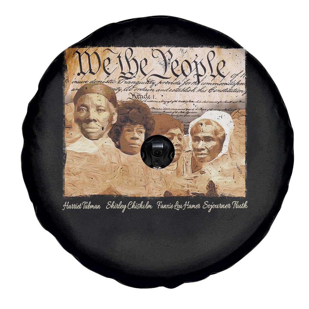 Black Women Leaders Spare Tire Cover Harriet Tubman Shirley Fannie Hamer Sojourner Truth Black History Month TS11 Print Your Wear