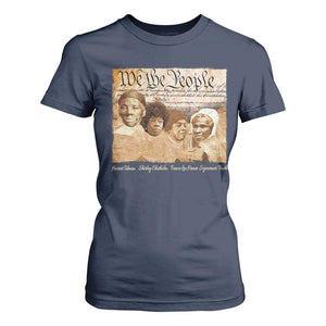 Black Women Leaders T Shirt For Women Harriet Tubman Shirley Fannie Hamer Sojourner Truth Black History Month TS11 Navy Print Your Wear