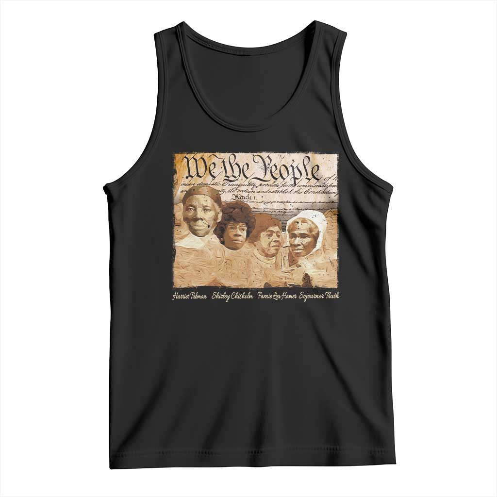 Black Women Leaders Tank Top Harriet Tubman Shirley Fannie Hamer Sojourner Truth Black History Month TS11 Black Print Your Wear