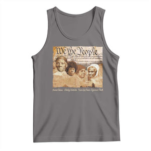 Black Women Leaders Tank Top Harriet Tubman Shirley Fannie Hamer Sojourner Truth Black History Month TS11 Deep Heather Print Your Wear