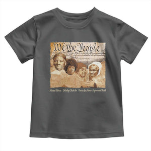 Black Women Leaders Toddler T Shirt Harriet Tubman Shirley Fannie Hamer Sojourner Truth Black History Month TS11 Dark Heather Print Your Wear