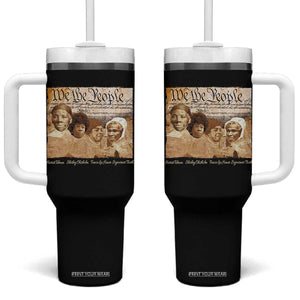 Black Women Leaders Tumbler With Handle Harriet Tubman Shirley Fannie Hamer Sojourner Truth Black History Month TS11 One Size: 40 oz Black Print Your Wear