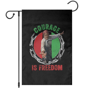 Harriet Tubman Garden Flag Courage Is Freedom Black History Hero TS11 Black Print Your Wear