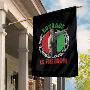 Harriet Tubman Garden Flag Courage Is Freedom Black History Hero TS11 Print Your Wear