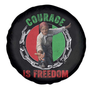 Harriet Tubman Spare Tire Cover Courage Is Freedom Black History Hero TS11 Print Your Wear