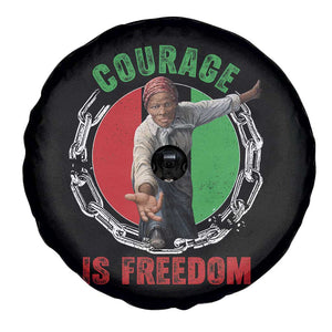 Harriet Tubman Spare Tire Cover Courage Is Freedom Black History Hero TS11 Print Your Wear