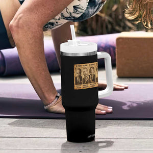 Black Leaders Tumbler With Handle Be Strong Be Brave Be Humble Be Badass African American History Month TS11 Print Your Wear