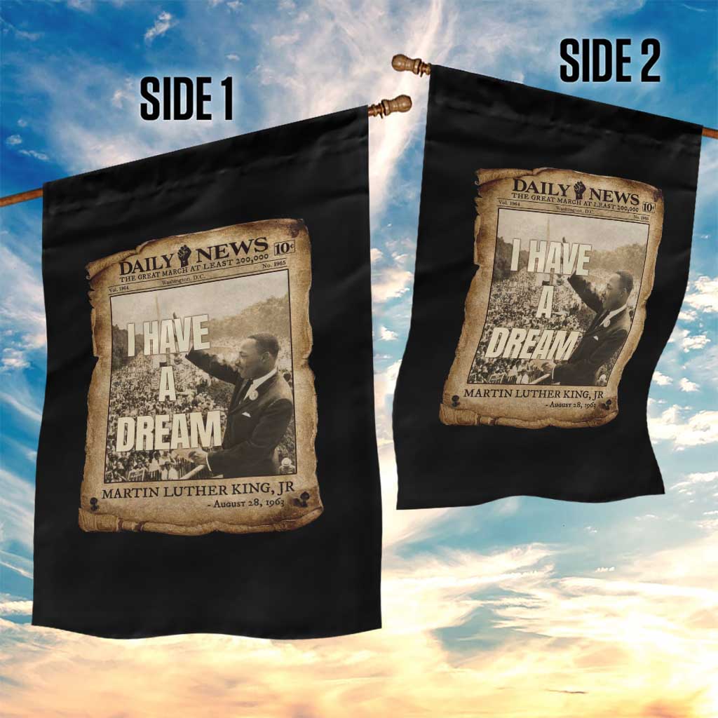 I Have A Dream Martin Luther King MLK Day Garden Flag March On Washington Black History TS11 Print Your Wear