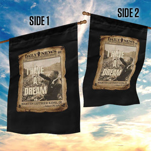 I Have A Dream Martin Luther King MLK Day Garden Flag March On Washington Black History TS11 Print Your Wear