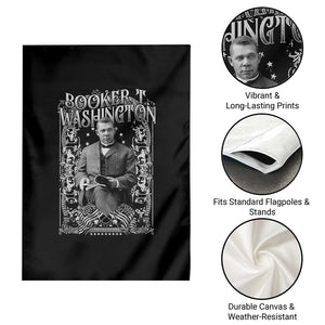 Booker Taliaferro Washington Garden Flag African American Educator Black History TS11 Print Your Wear