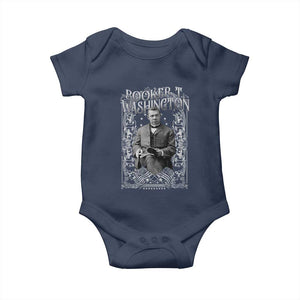 Booker Taliaferro Washington Baby Onesie African American Educator Black History TS11 Navy Print Your Wear