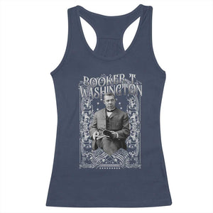 Booker Taliaferro Washington Racerback Tank Top African American Educator Black History TS11 Navy Print Your Wear