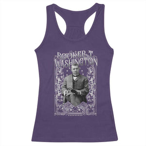 Booker Taliaferro Washington Racerback Tank Top African American Educator Black History TS11 Purple Print Your Wear