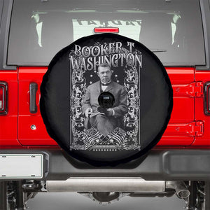 Booker Taliaferro Washington Spare Tire Cover African American Educator Black History TS11 Black Print Your Wear