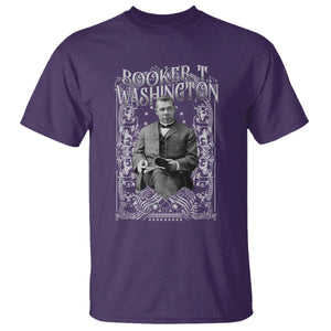 Booker Taliaferro Washington T Shirt African American Educator Black History TS11 Purple Print Your Wear