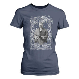 Booker Taliaferro Washington T Shirt For Women African American Educator Black History TS11 Navy Print Your Wear